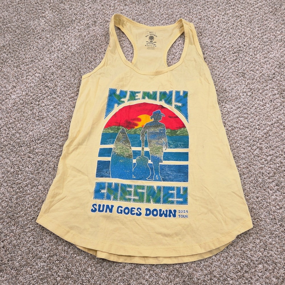 Kenny Chesney Sun Goes Down 2024 Tour Tank by No Shoes Nation - Women's Small